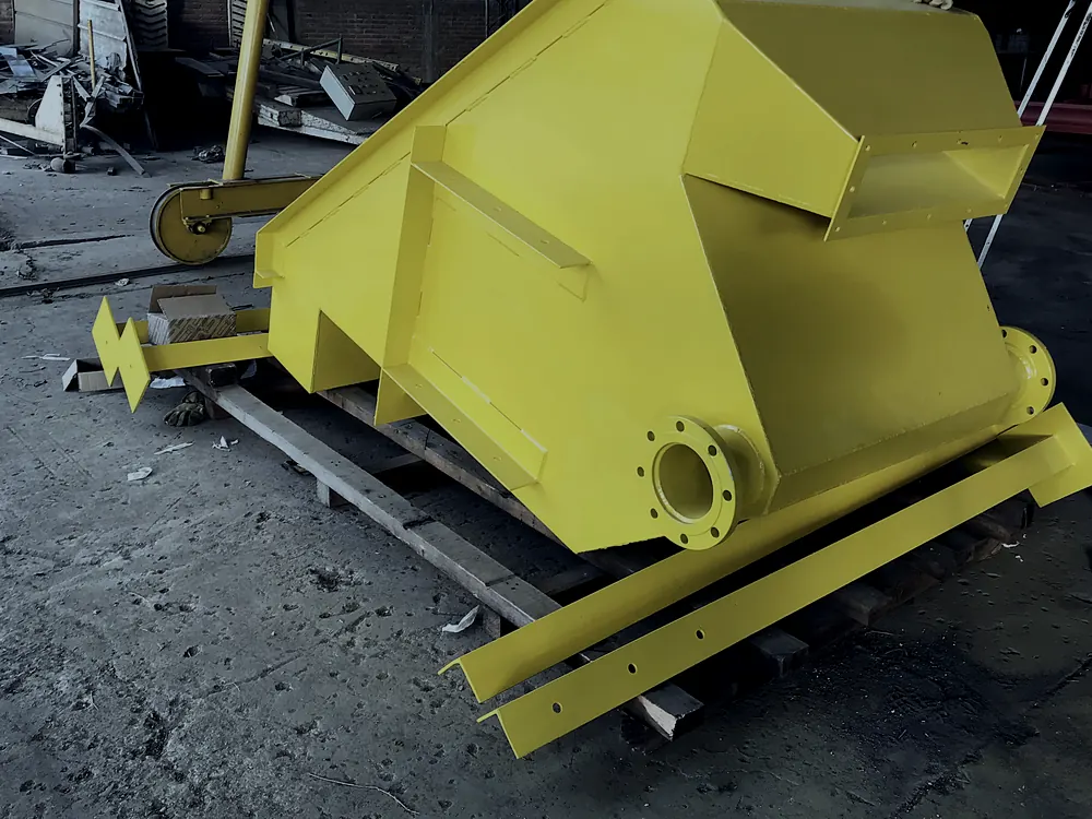 Chute de descarga terminado para industria minera