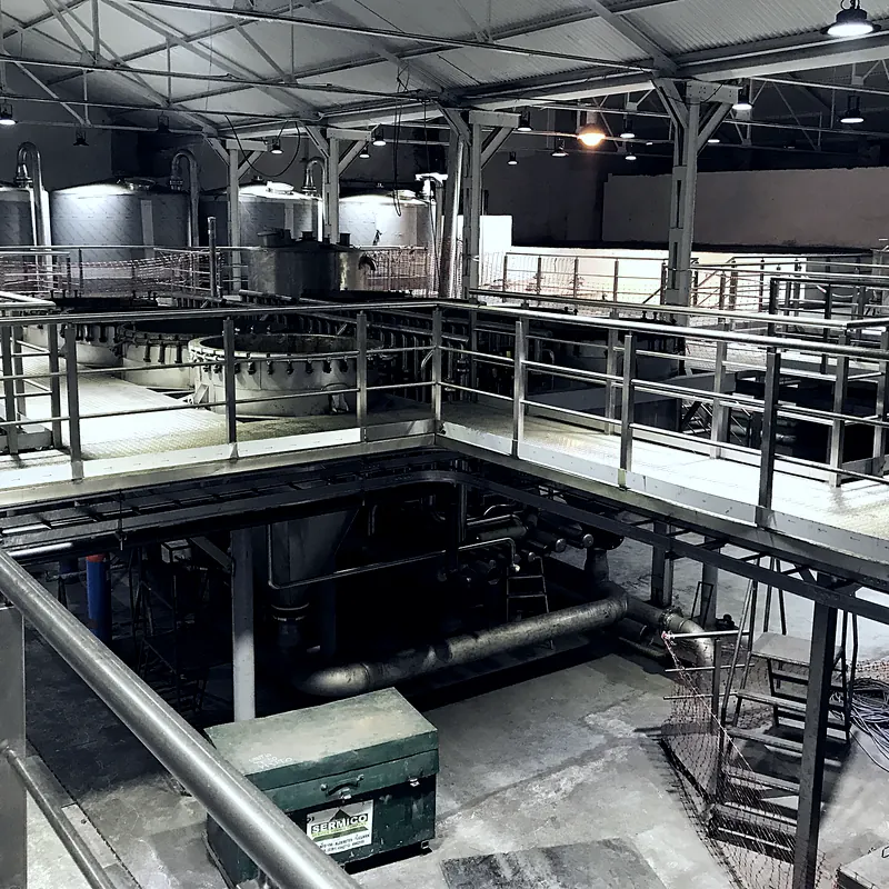 Refinería de azúcar líquida terminada y en servicio